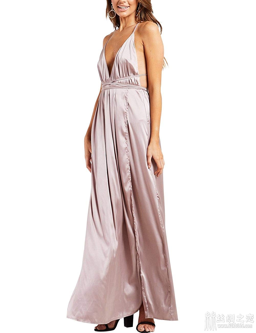 52kb365 Yimeili Women's Sexy Deep V Neck Backless Split Maxi Cocktail Long Party Dresses Z  ˿Ʒ 112823icisjcoocy6e7vy7